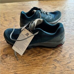 Salomon Men's Blue OUTline Ortholite Trail Running Shoes